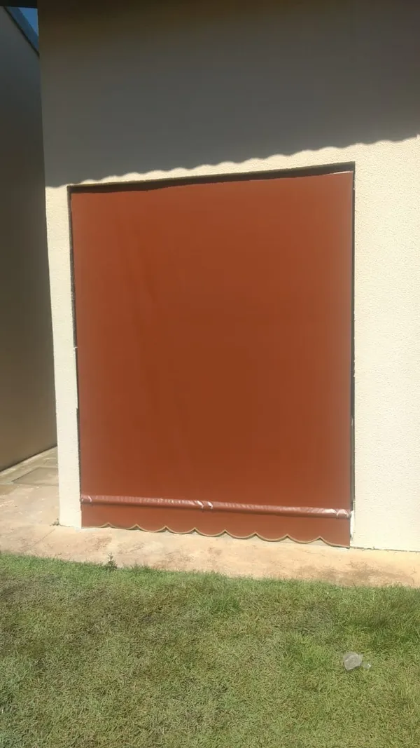 Projeto de cobertura em toldo